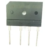 پل دیود 600 ولت 15 آمپر تخت شانه ای Bridge Rectifier D15XB60