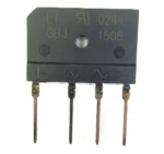 پل دیود 800 ولت 15 آمپر تخت شانه ای Bridge Rectifier GBJ1508