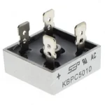 پل دیود 1000 ولت 50 آمپر مربعی فلزی Bridge Rectifier KBPC5010