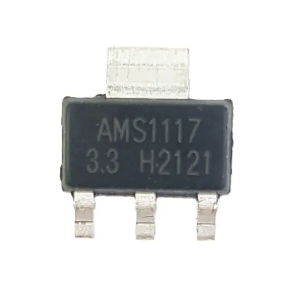 AMS1117-3.3V آی سی رگولاتور 3.3 ولت پکیج AMS1117-3.3V SOT-223 - تصویر 1