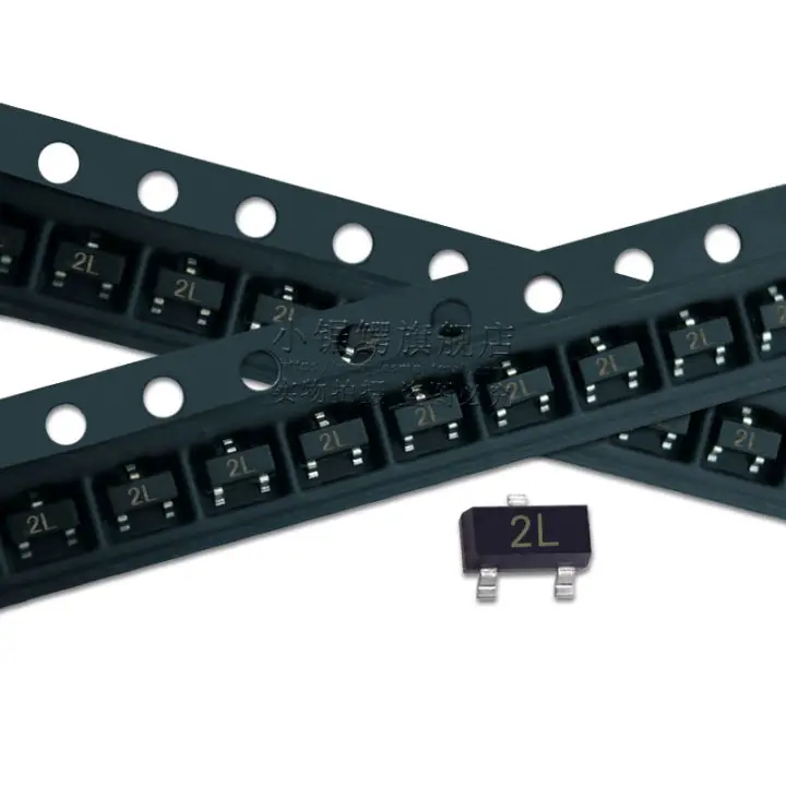 MMBT5401 ترانزیستور SMD نوع PNP با پکیج Transistor MMBT5401 (2L) SOT-23 - تصویر 1