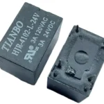 HJR-4102-L-24V 6PIN رله مخابراتی بوبین وسط ۲۴ ولت ۳ آمپر ۱ کنتاک