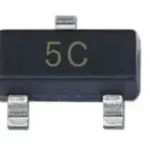 ترانزیستور SMD نوع PNP با پکیج Transistor BC807-40W (5C) SOT-23